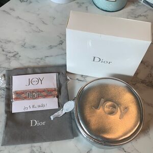 New Dior Round Zip pouch and Bracelet